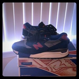 New balance 998 worn twice just like new with box
